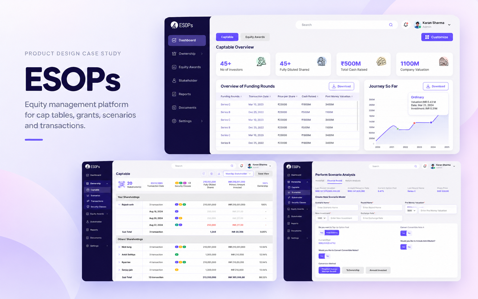 Concept interface thumbnail for esop project